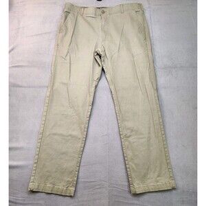Lee Extreme Comfort Pants Men's‎ 38x32 Beige Khaki Straight Performance Chino